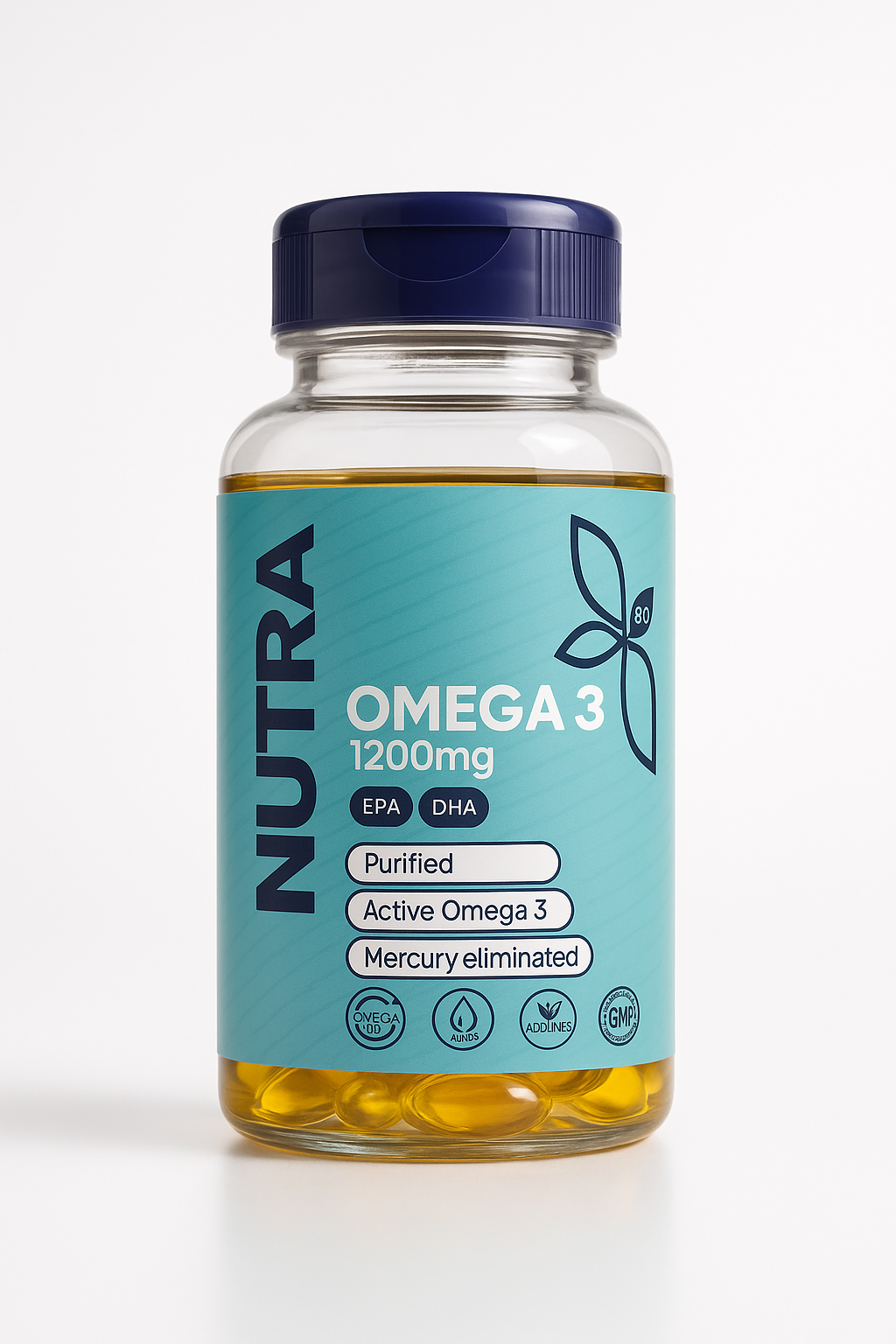 Omg 3 Fish Oil (60 Capsules 1200mg) La Formula completa